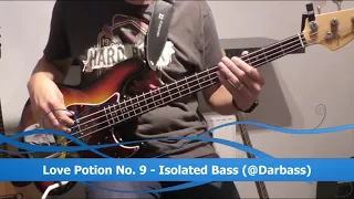 [The Searchers] Love Potion Number 9 - Isolated Bass Track (for practice purpose) 🎸