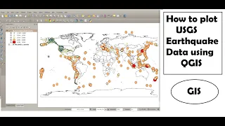 How to plot USGS Earthquake Data using QGIS