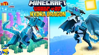 I Survived 100 Days as a HYDRA DRAGON in Hardcore Minecraft.. Here's What Happened..