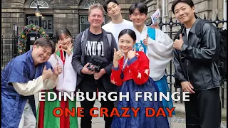 One Crazy Day at the Edinburgh Fringe 2023! (Cultural Travel Guide)