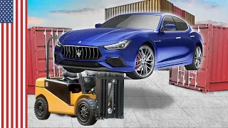 ШОК! КАК ОТПРАВЛЯЮТ MASERATI ИЗ США