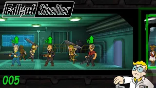 Fallout Shelter 005 Выживание №226 Первое нападение рейдеров Амур никак не уймется