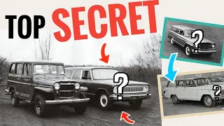 1950’s Jeep Wagoneer PROTOTYPES You DIDN’T KNOW ABOUT! 🤯 | Jeep SECRETLY BUILT HOW MANY TEST MULES?