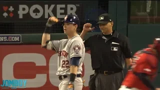 Josh Reddick gets ejected for throwing his equipment, a breakdown
