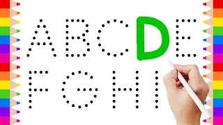 How to Write Captial ABCD in English | A to Z Alphabets #abcd