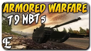 Armored Warfare ➤ Leopard 2A6, M1A2, & T-90MS [Tier 9 MBT ACTION!]