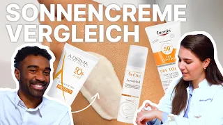 The BEST sunscreen for your face? ☀️ Eucerin, A-Derma & Avène in comparison