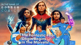 THE FANTASTIC FOUR ORIGIN BEGINS IN THE MARVELS!