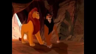Le roi lion - Scar et Mufasa - Début