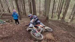 BXCC RD1 HARD HILL ACTION FAILS @ SPAUNTON  BY EDGE OFFROAD