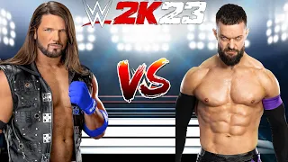 WWE 2K23 AJ STYLES VS. FINN BALOR!