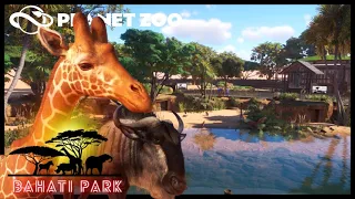 Bahati Park | # 28 Die große Savanne | Speed Build | Planet Zoo