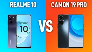 Realme 10 vs TECNO Camon 19 Pro