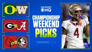 College Football Championship Weekend Preview: Picks + BEST Bets I CBS Sports