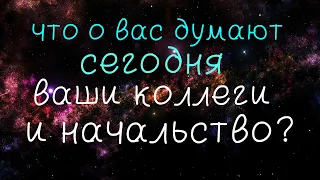 ♥ЧТО  ДУМАЮТ О ВАС СЕГОДНЯ ВАШИ КОЛЛЕГИ И НАЧАЛЬСТВО?♥/Таро онлайн/Расклад таро/Гадание онлайн