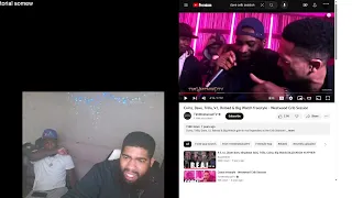Coinz, Dave, Trilla, V.I., Reload & Big Watch freestyle - Westwood Crib Session|Reaction