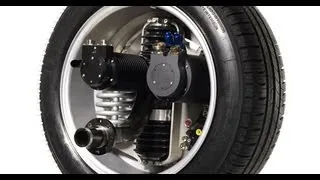 Michelin Active Wheel: Tire which Electric Motor and Suspension