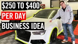 How To Start A PROFITABLE Auto Detailing Business