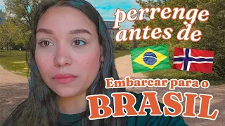 PROBLEMAS NA AUTORIZAÇÃO DE VIAGEM 1 DIA ANTES DE IR AO BRASIL 😢 // Vida na Noruega 🇧🇷🇳🇴