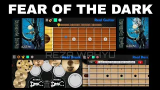 IRON MAIDEN | FEAR OF THE DARK | REAL DRUM | REAL GUITAR | REAL BASS | COVER