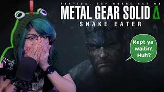 ❗REACTION❗ METAL GEAR SOLID 3 REMAKE CONFIRMED!! // Official Trailer - Playstation Showcase 2023