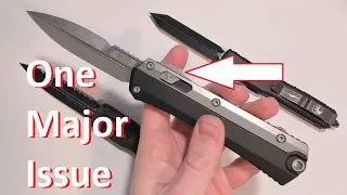 I have BEEF with this knife | Microtech Glykon Review