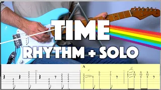 [EASY] How To MASTER “Time” by Pink Floyd (Rhythm + FULL Solo) | + Tabs