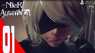 Nier Automata - (Full Game)  Gameplay Walkthrough Part 1 - Prologue (PS4 PRO)