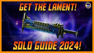 One Of The Best Exotics In The Game! Get The Lament Exotic Sword Today! 2024 Guide!