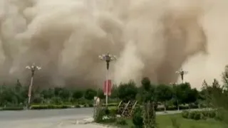 Big Sandstorm in China