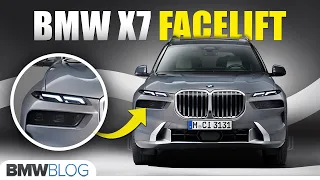 BMW X7 Facelift and first ever BMW X7 M60i