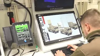 Video shooting inside the German IRIS-T SLM air defense system of the Ukrainian Army