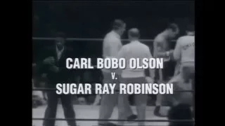 Sugar Ray Robinson vs Bobo Olsen III 9.12.1955 - World Middleweight Championship