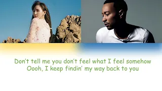 WRITTEN IN THE STARS(WENDY&JOHN LEGEND)Color coded lyrics