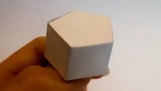 Jak zrobić graniastosłup pięciokątny z papieru/How to make a pentagonal prism out of paper