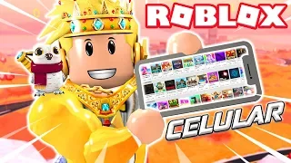 JUGANDO ROBLOX EN CELULAR POR PRIMERA VEZ! 😱📱 *BUENO O MALO* | RODNY