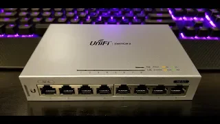 Unif US-8 POE Powered Switch - Quick Look