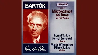Mikrocosmos Volume IV: 113. Bulgarian rhythm 1 - 114. Theme and inversion - 115. Bulgarian...