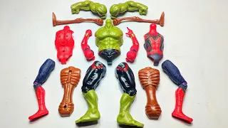 Merakit Mainan ( Hulk Smash, Spiderman & Sirenhead) - AVENGERS