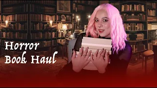 Chilling Book Haul and Unboxing: New Additions to My Horror Collection