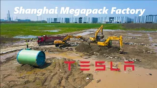 【Tesla】Tesla Megapack  Factory Update I April 9 I 4K