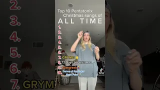 top 10 @PTXofficial Christmas songs of ALL TIME - liv pearsall #shorts