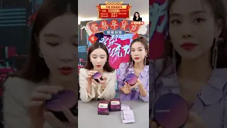 210121 Moonshot China spokesperson Wang Feifei at Cherie live streaming Moonshot大中华区气垫代言人王霏霏空降雪梨直播间