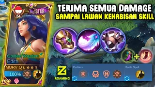 EDITH ROAM TERIMA DAN BERIKAN DAMAGE SAKIT - BUILD EDITH MLBB TERSAKIT 2023 - EDITH BEST BUILD 2023