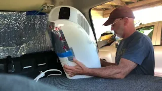 Best Hotshot Pickup Sleeper Air Conditioning Setup! Save $$$ and stop idling when off duty!