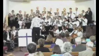 OPPC choir and friends sing Brahms requiem, Blessed Are They that Mourn