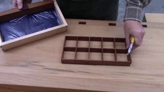 Making Jewelry Box Drawer Dividers