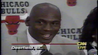 1993 Michael Jordan Retirement Announcement