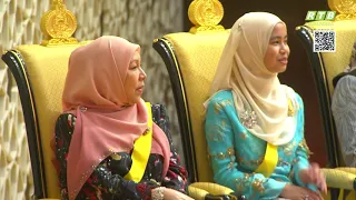 Istiadat Menghadap dan Mengurniakan Bintang-Bintang Kebesaran Negara Brunei Darussalam Tahun 2021.