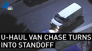 U-Haul Van Pursuit Leads to Standoff, 2nd Driver Leads Reckless South Bay Chase | NBCLA